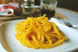 Saffron spaghetti