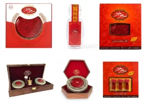 Saharkhiz saffron brand products