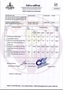 Saffron rate in Baghdad - Ana Qayen saffron