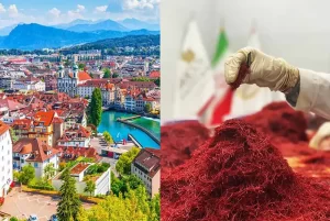 Selling saffron in Switzerland