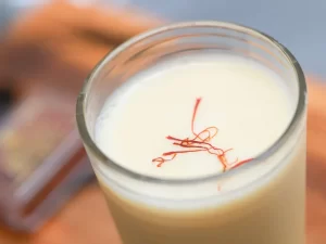 Saffron milk during pregnancy