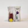 Saffron in crystal bottle