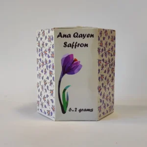 saffron 2 grams in crystal bottles